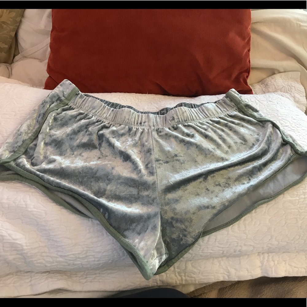 PacSun Velvet Booty Shorts